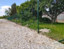 Montáž svařovaného pletiva Hortaplast – České Budějovice Montáž svařovaného pletiva Hortaplast – České Budějovice